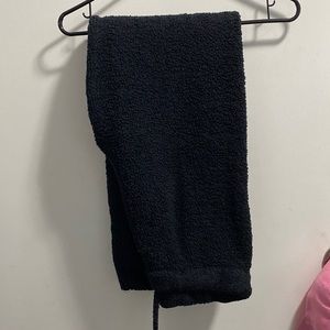 Skims cozy knit jogger black